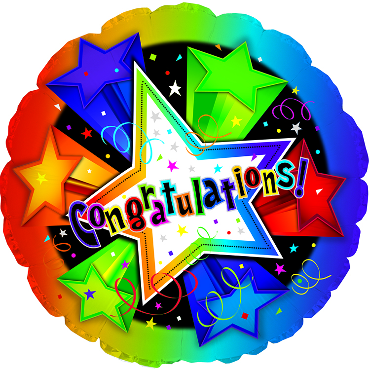 Congratulations 3D Stars
